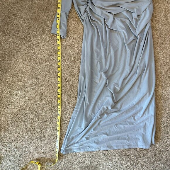 Nordstrom Formal Dress XL Dusty Blue - Picture 3 of 3